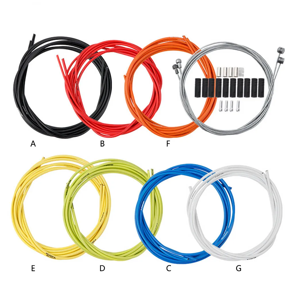 

Переключающий/тормозной трос, трубка, водонепроницаемый велосипедный проволочный сердечник, детали переключателя поверхности из ПВХ, лине...