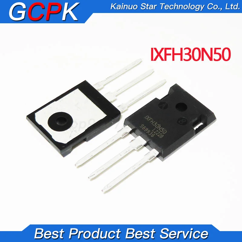 

5 шт. 100% оригинальный новый TO-247 IXFH30N50 30N50 TO247 500V 30A