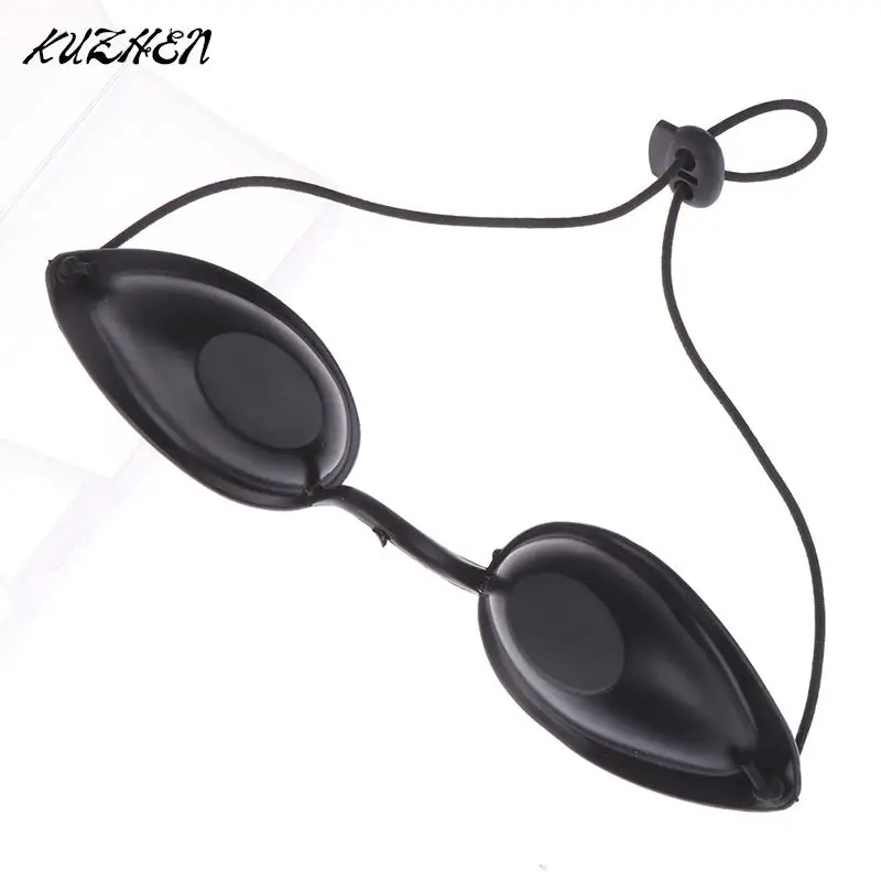 

1pc Soft Sunbathing Eyewear Tanning Goggles Beach Adjustable UV Skin Tanning Eye Protection UV Shield Glasses Black