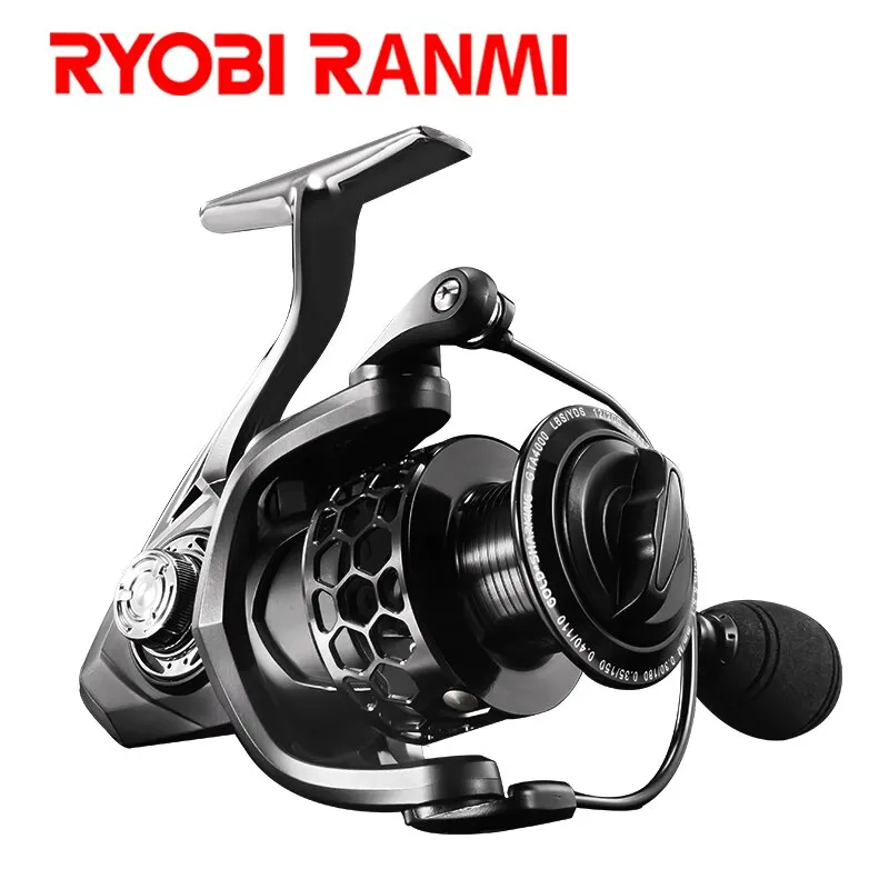 RYOBI RANMI GTA Double Spool Spinning Fishing Reel 1000-7000 All Metal 14+1 BB 5.5:1 Saltwater Corrosion Preventive Fishing Reel