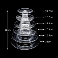 cupcake tower rack cake stands 4610 tiers pvc tray for wedding birthday cake decorating tools bakeware macaron display stand