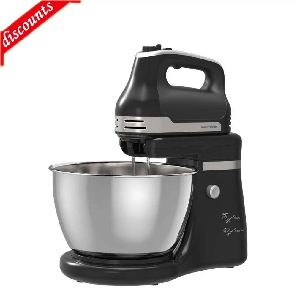 

9521 800W 4.2L Full Metal Gears Kitchen Appliances Cake Mixer Stainless Steel Bowl Stand Mixer