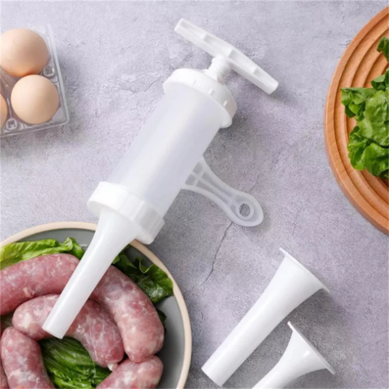 Ручные наполнители для сосисок мяса машинка наполнения колбасок ручное
