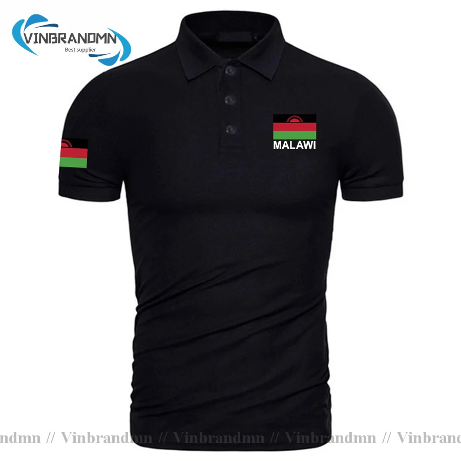 Malawi Polo shirt Classic Fashion Jerseys Nation Team 100% Cotton Shirts Clothes Tops Country Sporting Nyasaland Malawian MW MWI