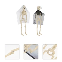 2pcs simulated skeleton props skeleton bride and groom body bone model