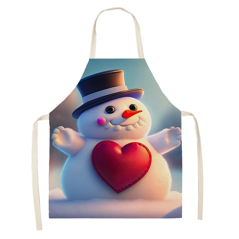 Женский кухонный фартук льняной мужской детский большой размер для девочек