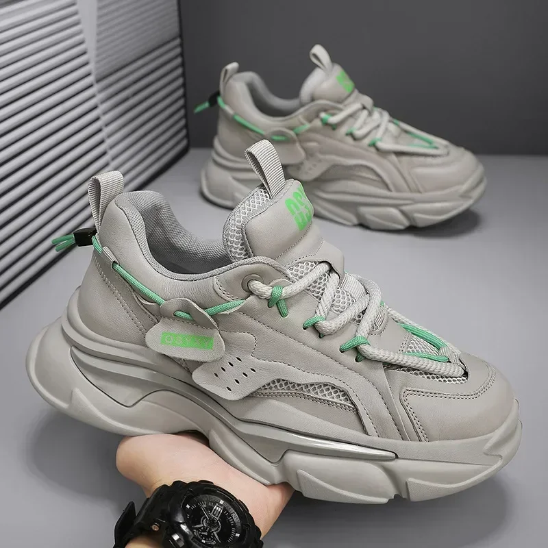 Мужская повседневная спортивная обувь модная мужские кроссовки дышащие уличная