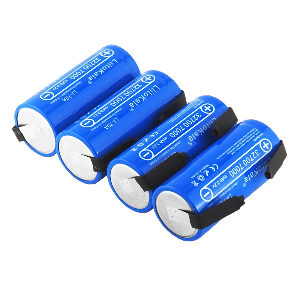 Wholes LiitoKala Lii-70A 3 2 V 32700 6000mAh 7000mAh LiFePO4 аккумулятор 35A непрерывный разряд максимальная