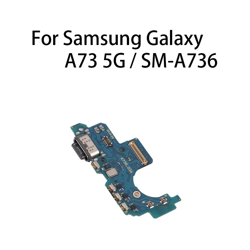 USB-порт для зарядки разъем док-станции плата гибкий кабель Samsung Galaxy A73/SM-A736B