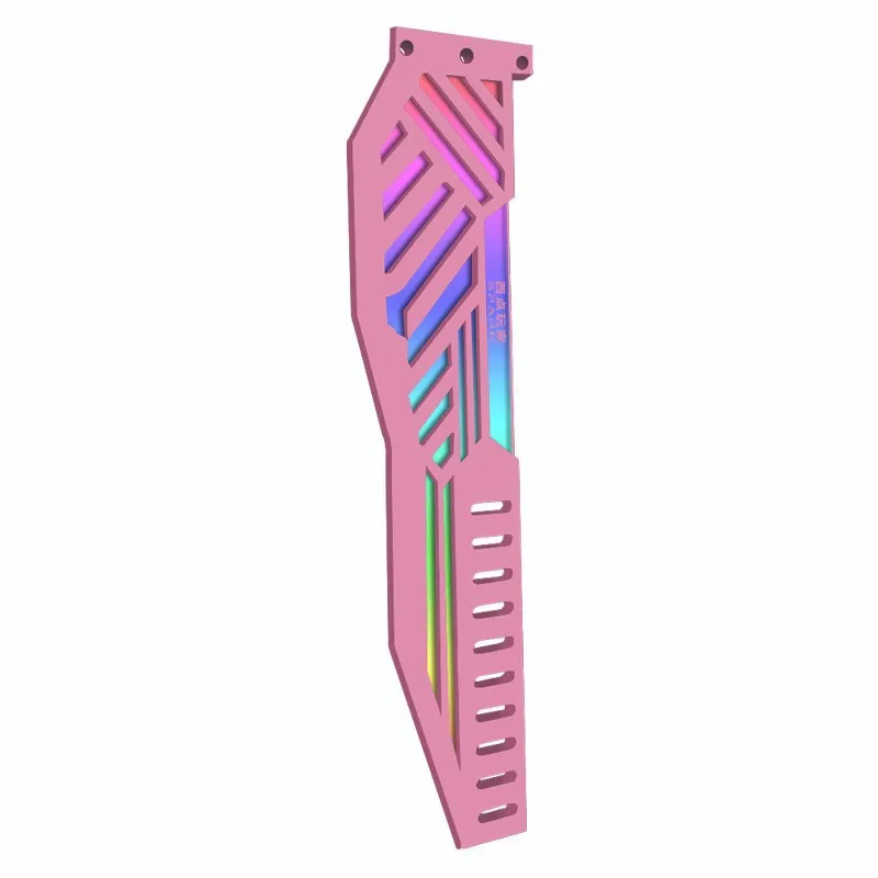 TEUCER GPU Holders Vertical Graphic Cards Cooler Master Addressable RGB Bracket for Households Computers Decors |