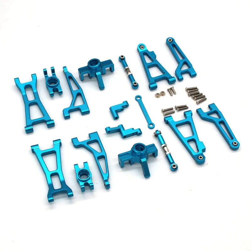 

Metal Suspension Arm Steering Block Set For HBX 16889 16889A 16890 16890A SG1601 SG1602 1/16 RC Car Upgrade Parts Kit
