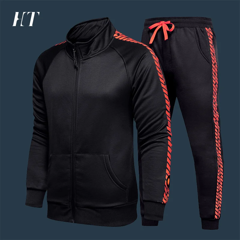 Спортивный костюм мужской из 2 предметов, повседневная кофта и штаны, комплект спортивной одежды, уличная одежда
