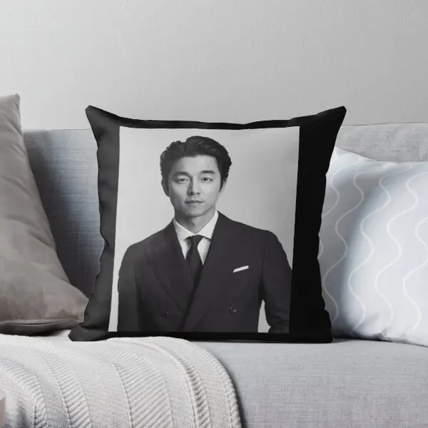 

Gong Yoo Printing Throw Pillow Cover Sofa Car Office Throw Waist Fashion Decor Case Home Bedroom Soft Hotel Pillows not include