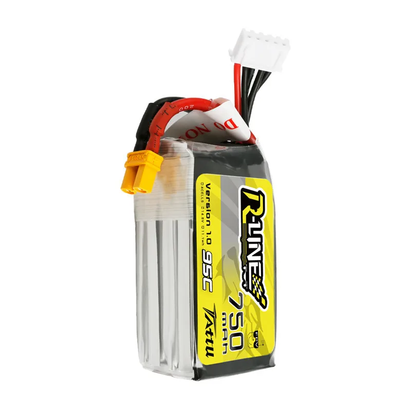 TATTU-R-LINE 1 0 14 8 V Lipo аккумулятор 750mAh 95C для радиоуправляемого FPV самолета