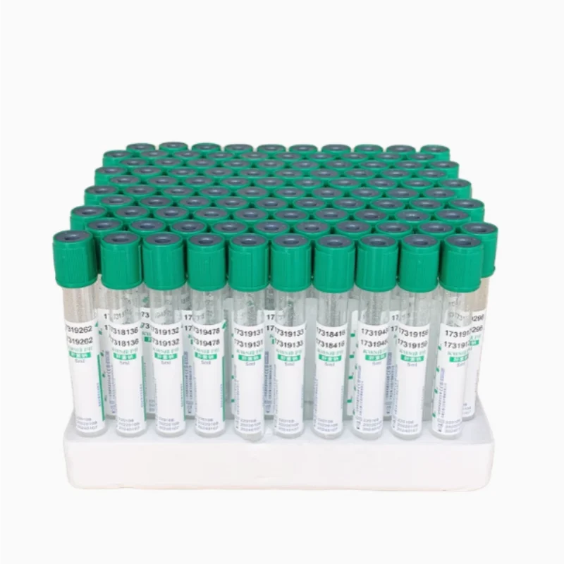 100 шт. гепарин натрия трубка антикоагулянт 3 мл/5 мл/10 мл одноразовая вакуумная