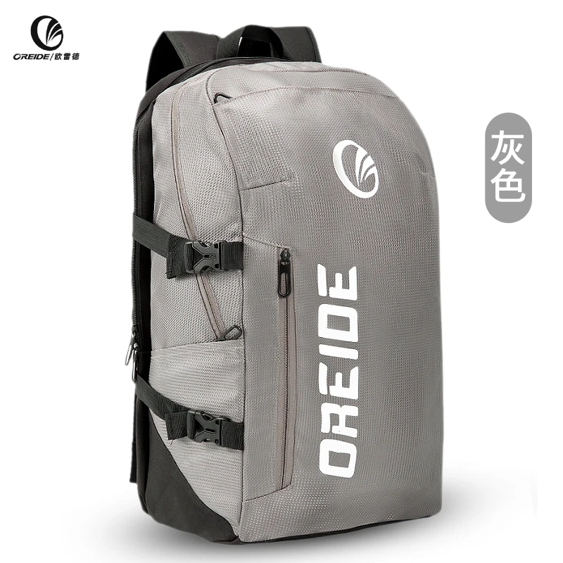 

Fashion OREIDE Badminton Bag Men Black Polyester Tennis Backpack Cycling Fitness Travel Sports Backpack Squash Padel Tennis Bag