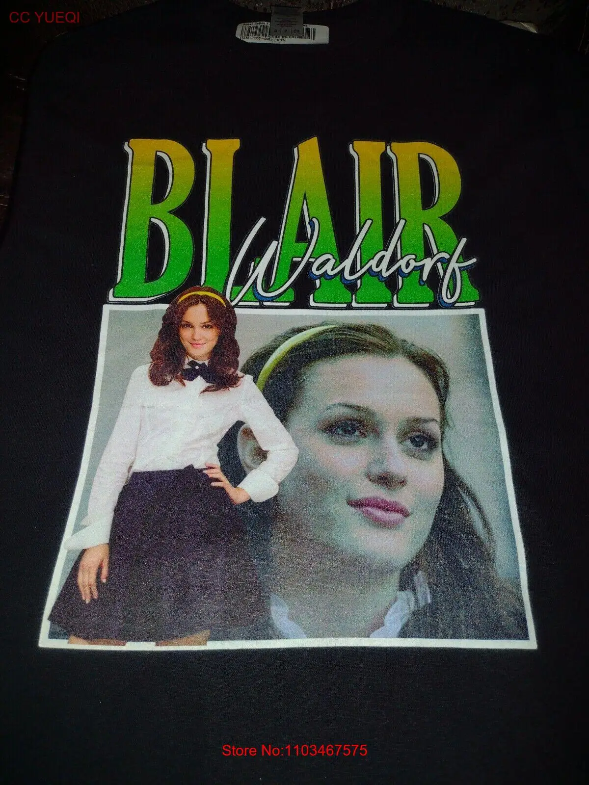 Футболка Blair Waldorf с маленьким рисунком