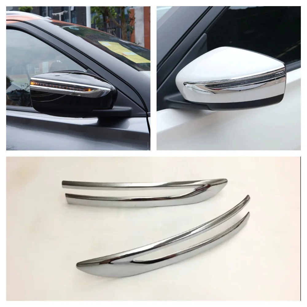 Аксессуары для Nissan Leaf ZE1 Kicks 2018 -2022, Обложка для боковой двери Зеркала заднего вида, декоративная рамка, отделка, Стайлинг автомобиля