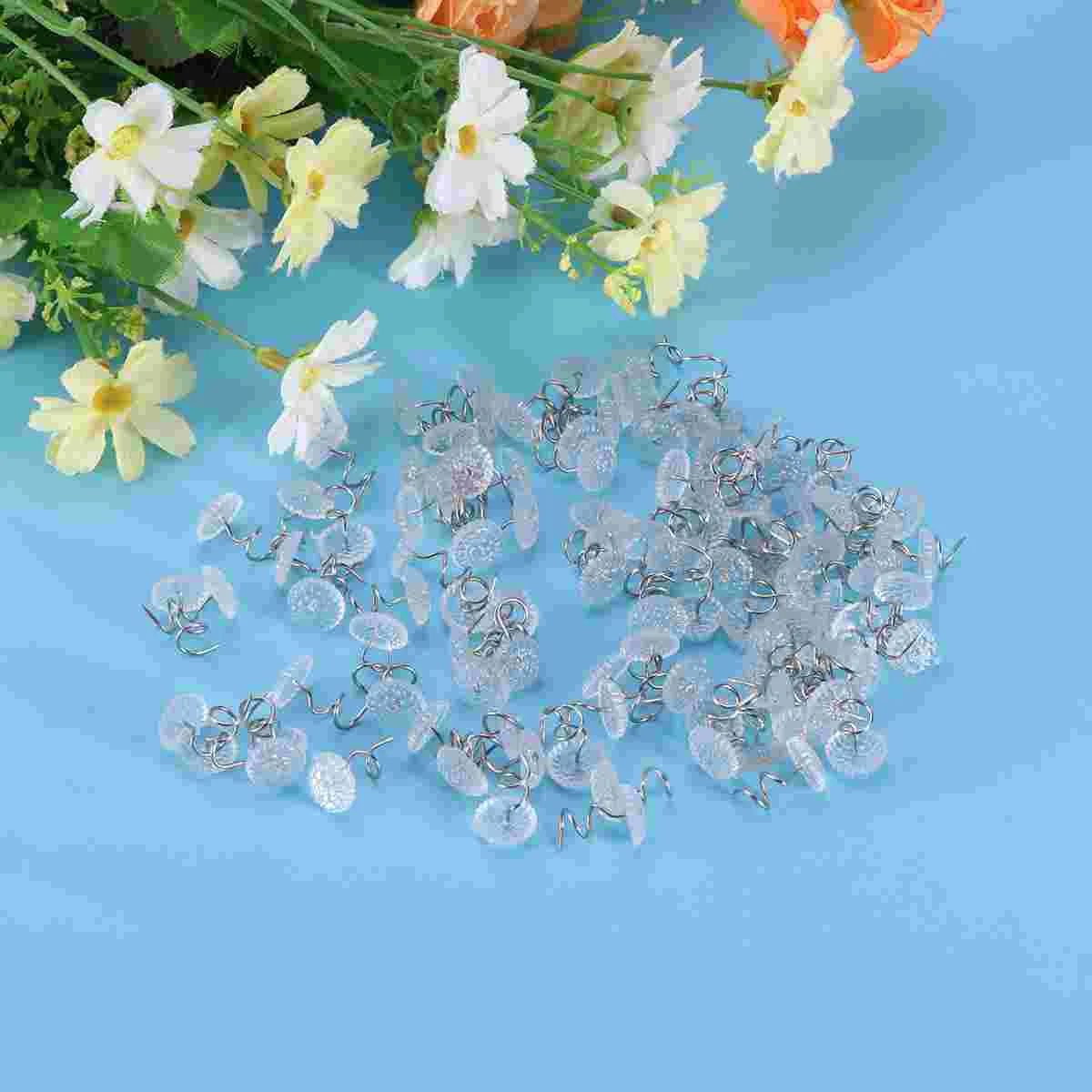 

Upholstery Sheet Bed Anti Tacks Headliner Fixer Bedskirt Nails Furniture Running Pin Clear Nail Fasteners Cover Heads Fastener
