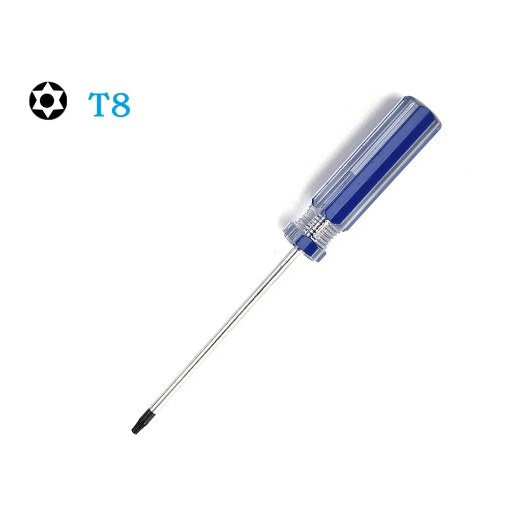 

With Holes Screwdriver 1* 1PC Accessories For Xbox 360 Magnetic Wear-resistance PVC Handle Precision T8 T9 T10