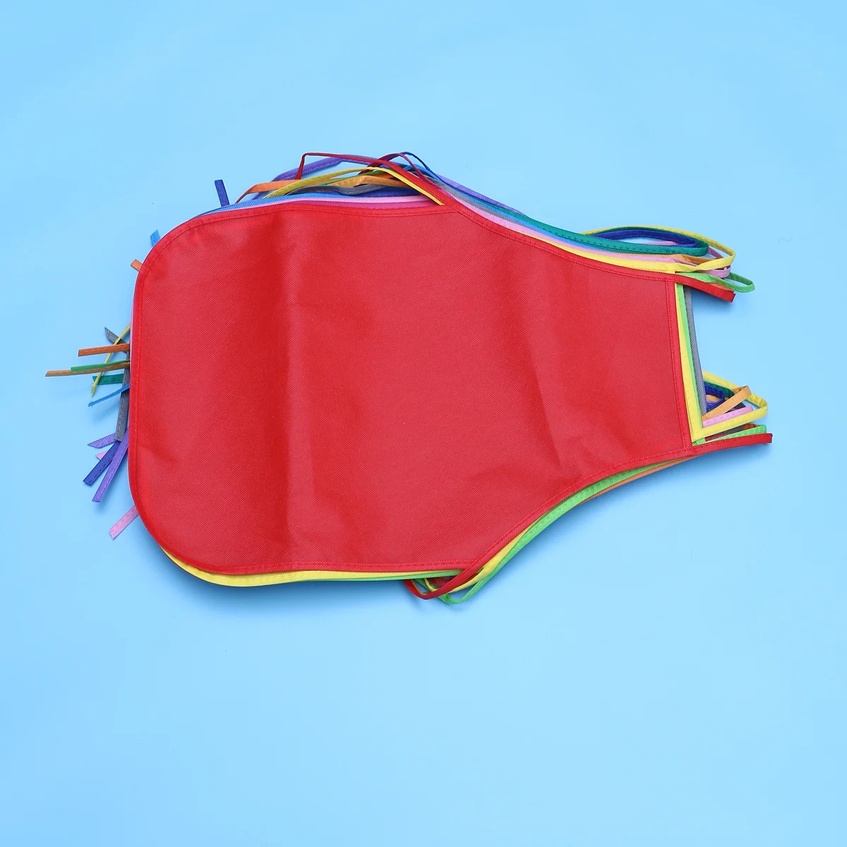 

12pcs Kids Aprons Non-woven Washable Anti- Disposable Aprons for Drawing Crafts