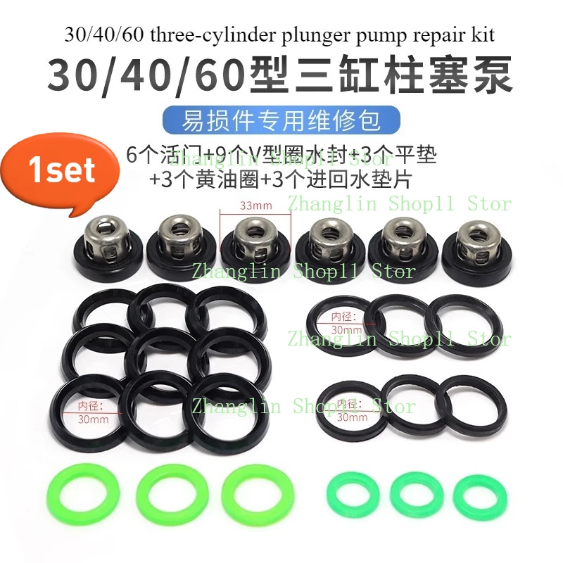 Запчасти для насоса высокого давления Triplex 21/22/26/30/60