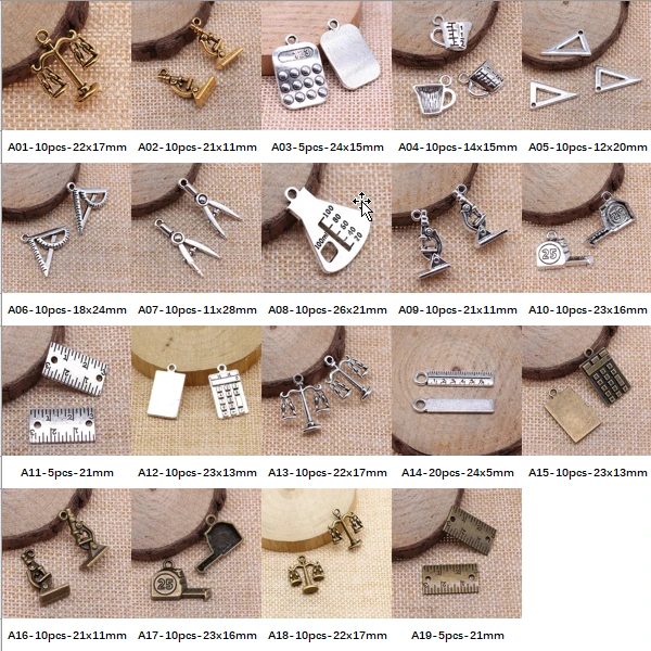 

New Arrival Calculation Tool Charms For Jewelry Making Gifts For Women