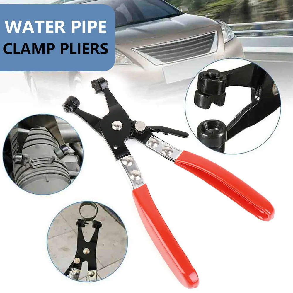 

Hose Clamp Pliers Auto Hose Clamp Plier Set Swivel Flat Band Hose Clamp Plier Car Angled Clip Plier Cable Type Pliers Tube