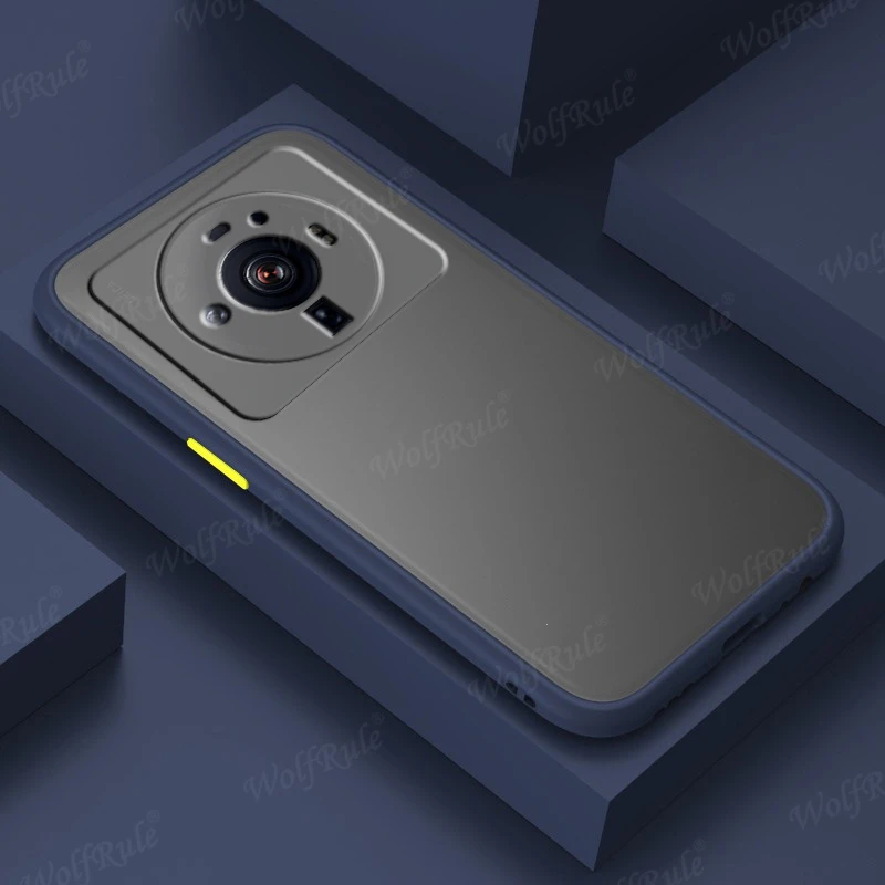 For Xiaomi Mi 12S Ultra Case Mi 12S Ultra Cover New Shockproof Phone Bumper Back Matte Translucent For Fundas Mi 12S Ultra Cover