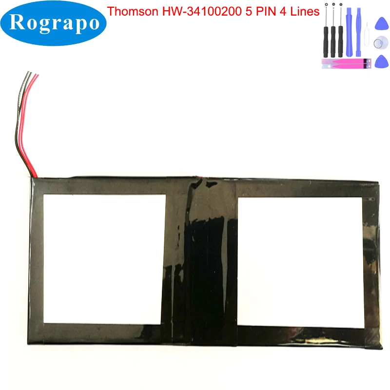 Новый аккумулятор 3 8 в 10000 мАч для ноутбука и планшета Thomson HW-34100200 5 контактов