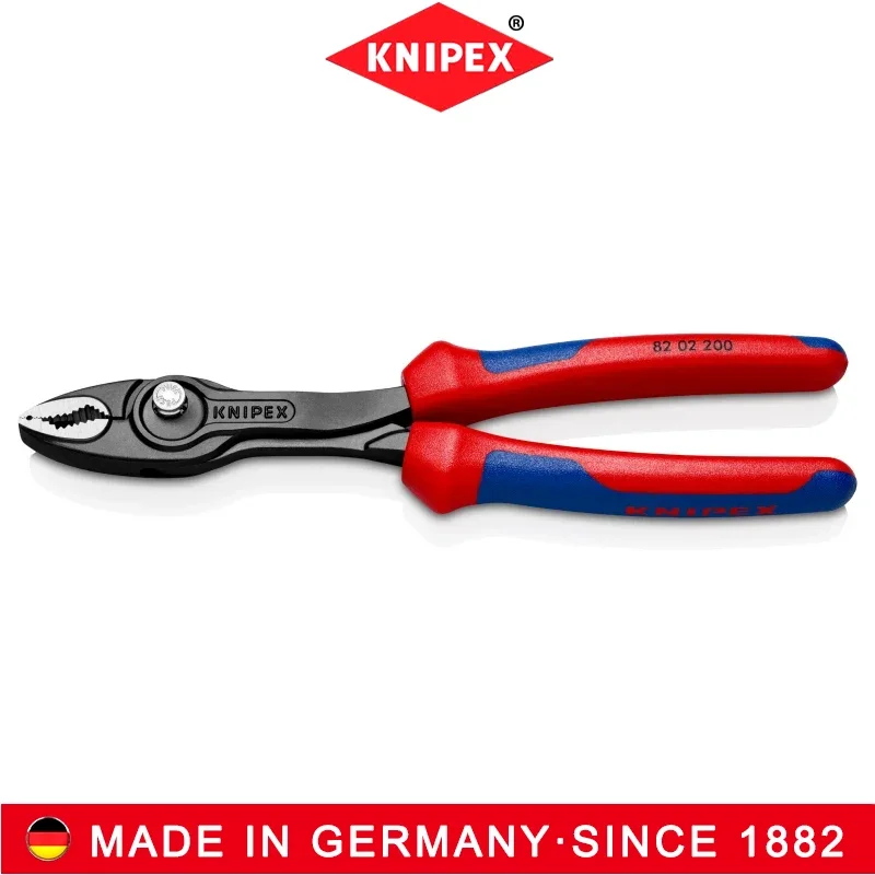KNIPEX Tools TwinGrip Плоскогубцы для скольжения 8-дюймовые регулируемые и экономичные