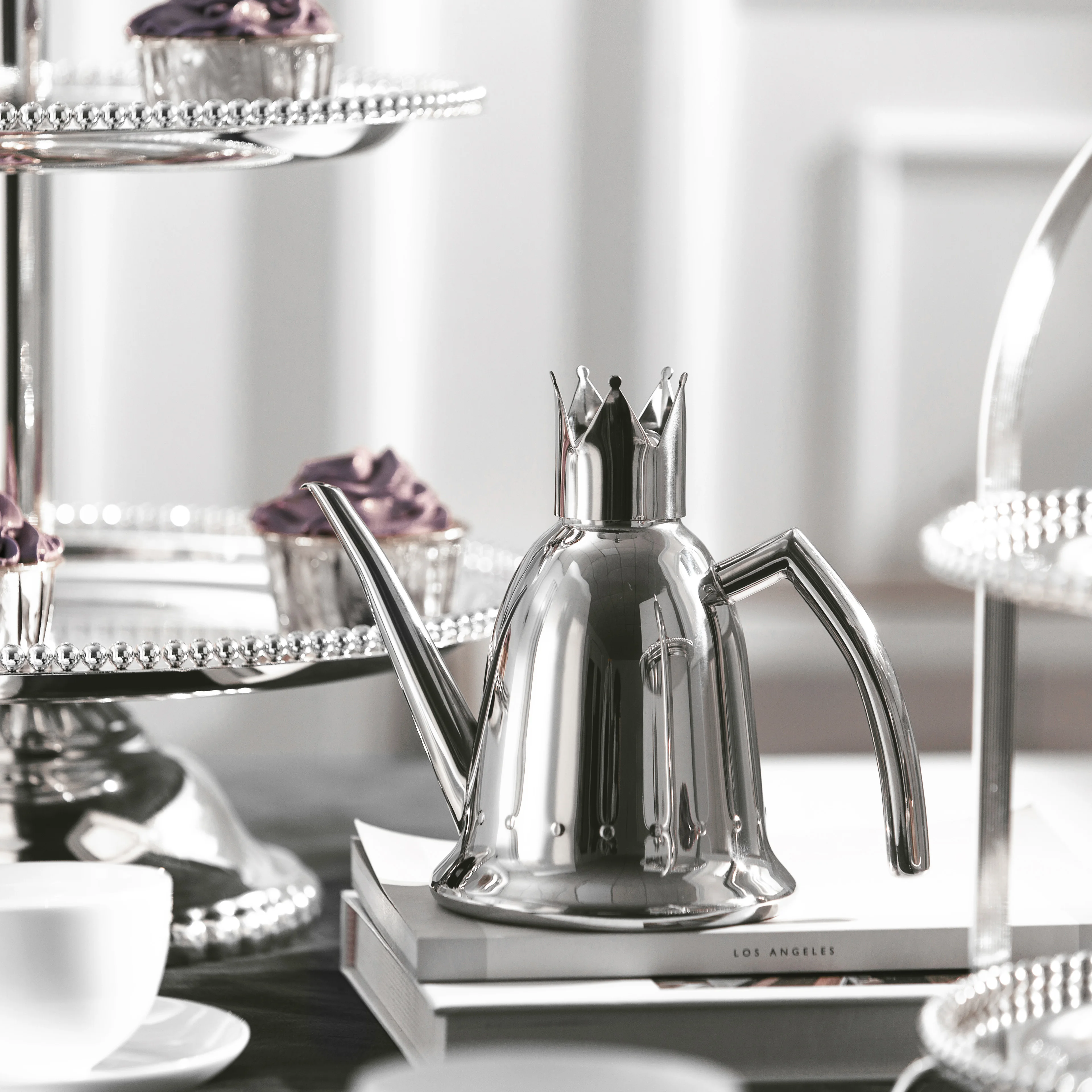 

Nordic light luxury stainless steel narrow mouth pot long mouth household coffee pot kettle teapot hand coffee pot