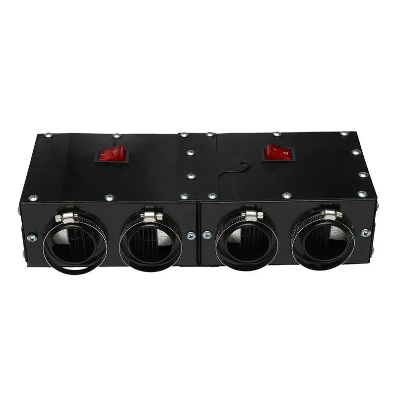 

Universal DC 12V 800W Car Vehicle Fan Heater Heating Warmer Windscreen Defroster Demister Fan Car Heater Warmer With 4 Fans