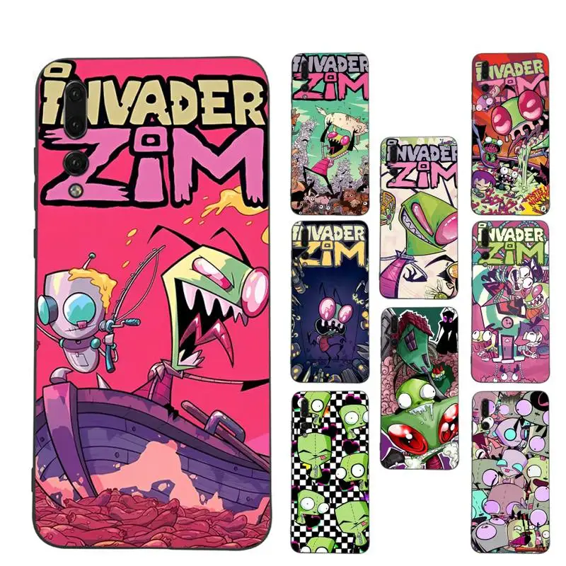 

Cartoon Invader Zim Phone Case Soft Silicone Case For Huawei p 30lite p30 20pro p40lite P30 Capa