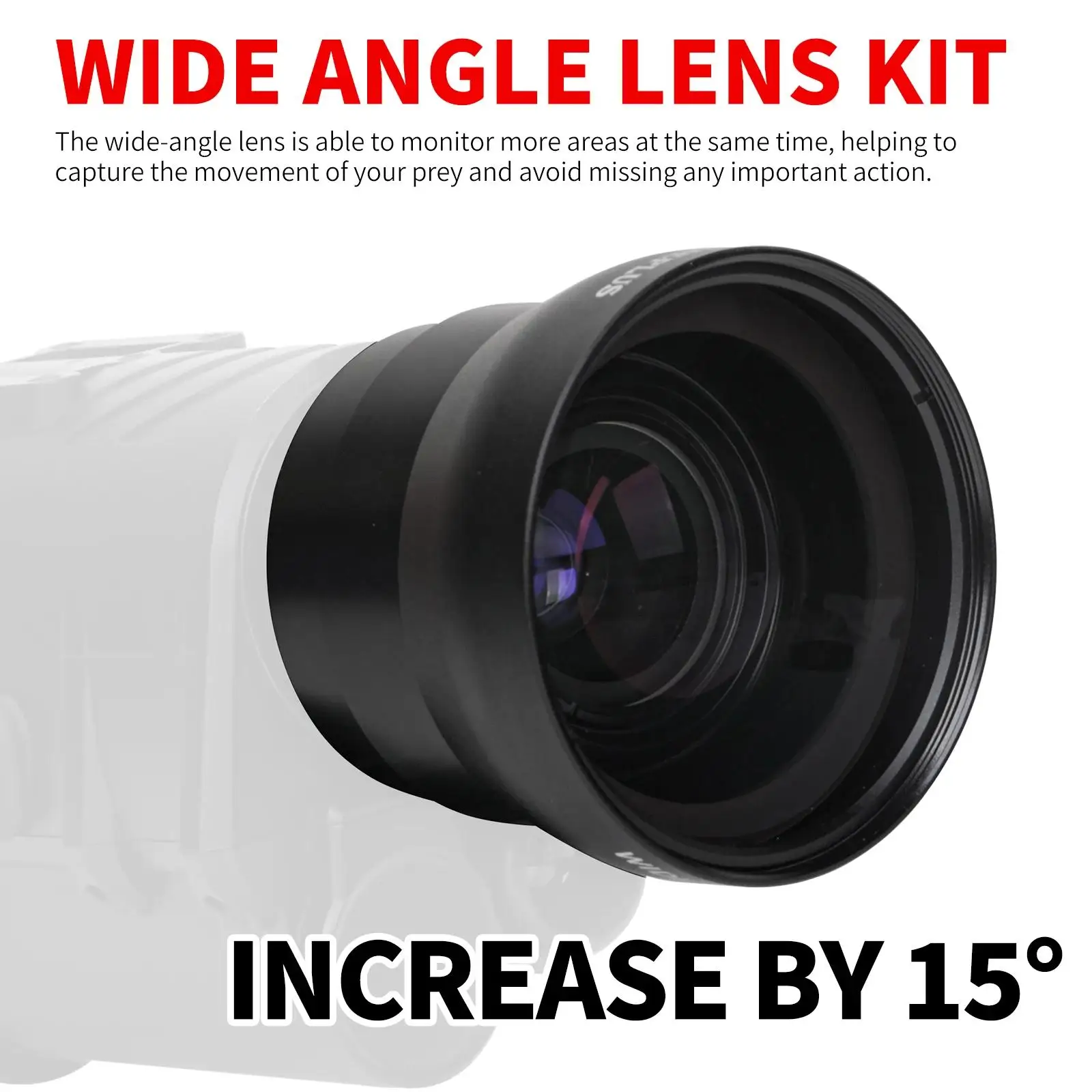 NVG30/NVG10 широкоугольный объектив для 940 нм ИК-монокуляр ночного видения 55 мм HD