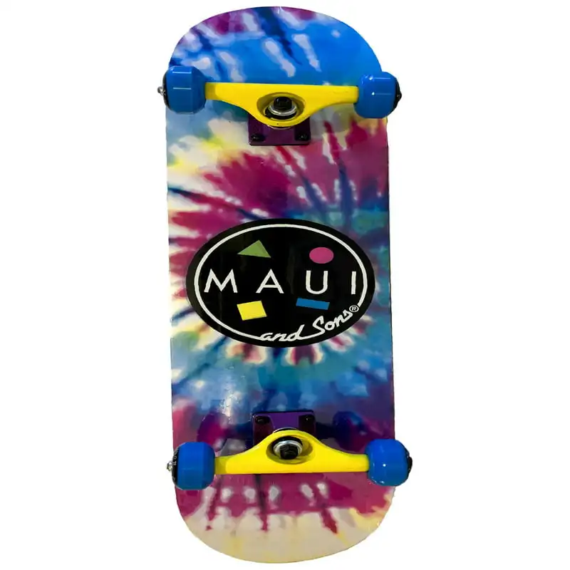 

In. Traditional Skateboard, Trippin with 54 x 32 Caliber Wheels