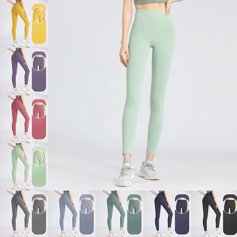 

High Waist Naked feeling Leggings Push Up Sport Women Fitness Running Yoga Pants Energy Seamless Leggings Gym Girl leggings