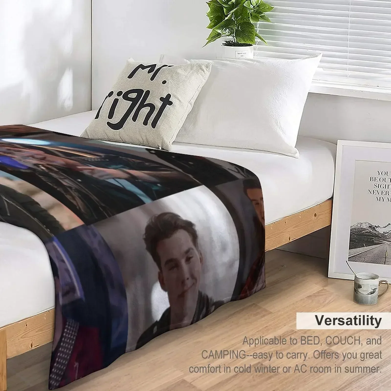 Пушистое одеяло College of Reggie из JATP