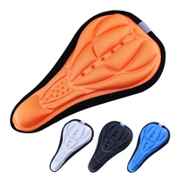 new arrival soft 3d silicone gel cycling mtb bicycle saddle road mountain bike racing saddle seat cover cushion ass protector
