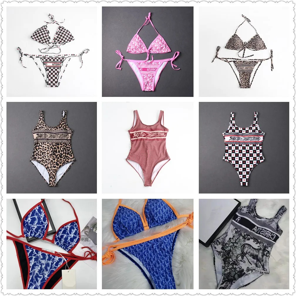 

Sexy Bikini Sets Luxury brand Thong Triange Swimsuit Brazlian Bathing Suit Summer Solid Swimwear Beachwear Biquini Dropshipping