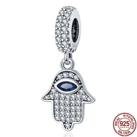 fits original pandora bracelet necklace 925 sterling silver charm beads zircon demon eye for women pendant bead diy jewelry