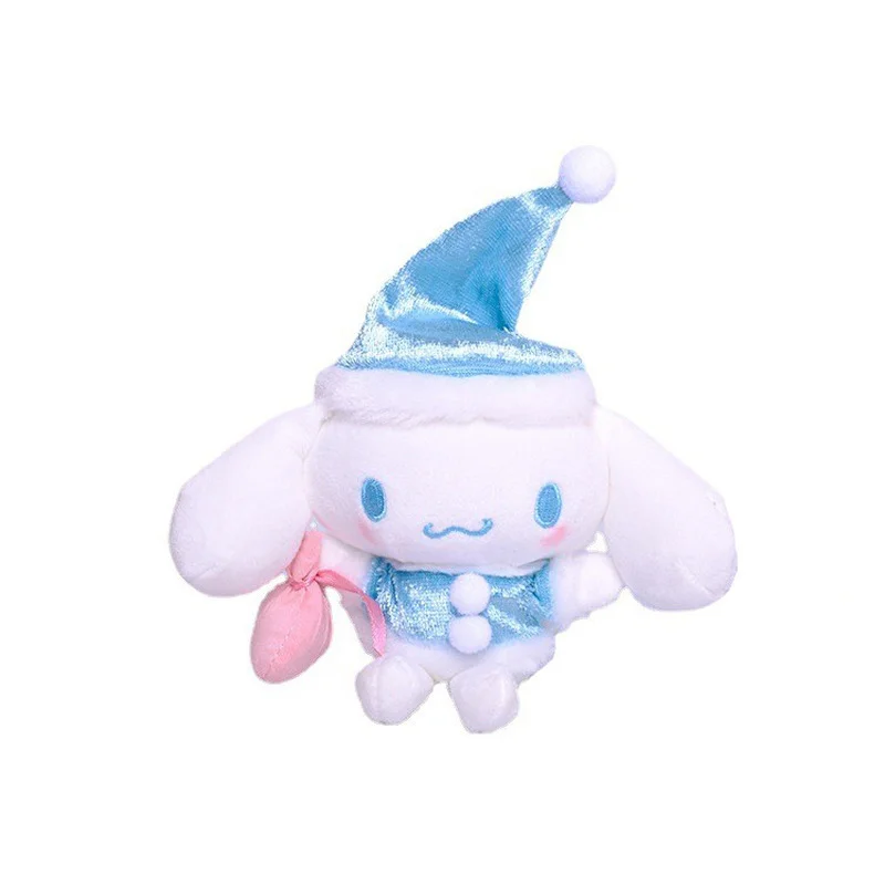 

Sanrio Мультяшные милые мягкие милые рождественские подарочные куклы в виде ручки, плюшевые игрушки в виде коричника, куклы, кулон, креативное ...