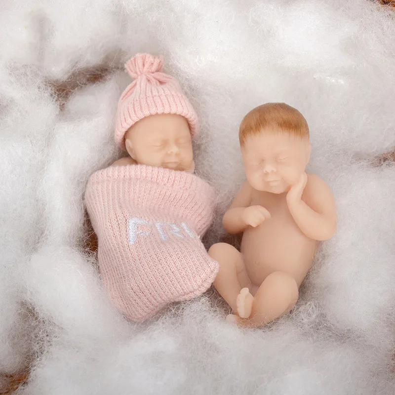 

Mini Vinyl 9cm BJD Thumb Doll Reborn Baby Top Quality Model Toy CS002