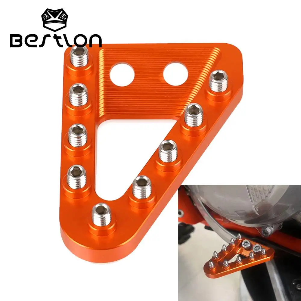 

For 50sx 20sx mini 2009-2021 Husqvarna tc50 2015 2016 2017-2021 Motorcycle Rear Brake Pedal Plate Little three feet Foot Pegs