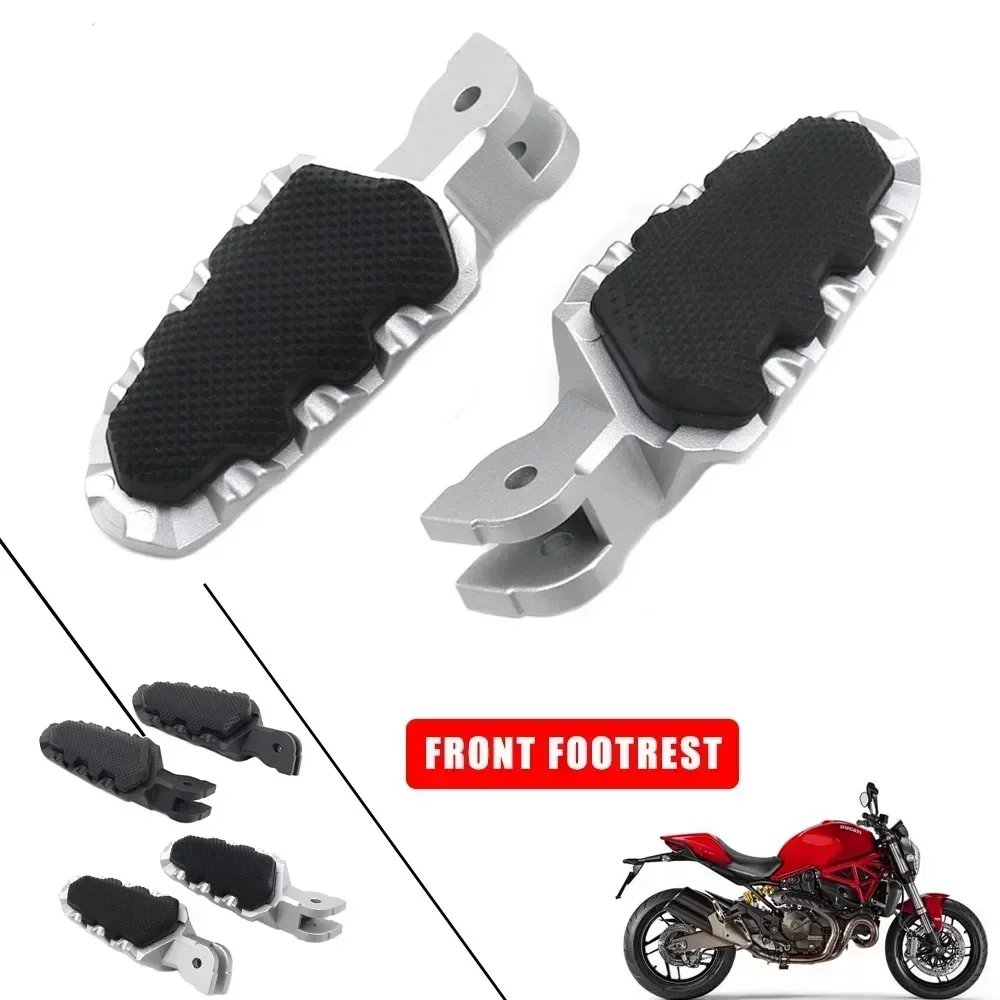 Передние Подножки для мотоцикла Ducati Hypermotard 821 Multistrada MTS 950 1260 1200 педали ног с