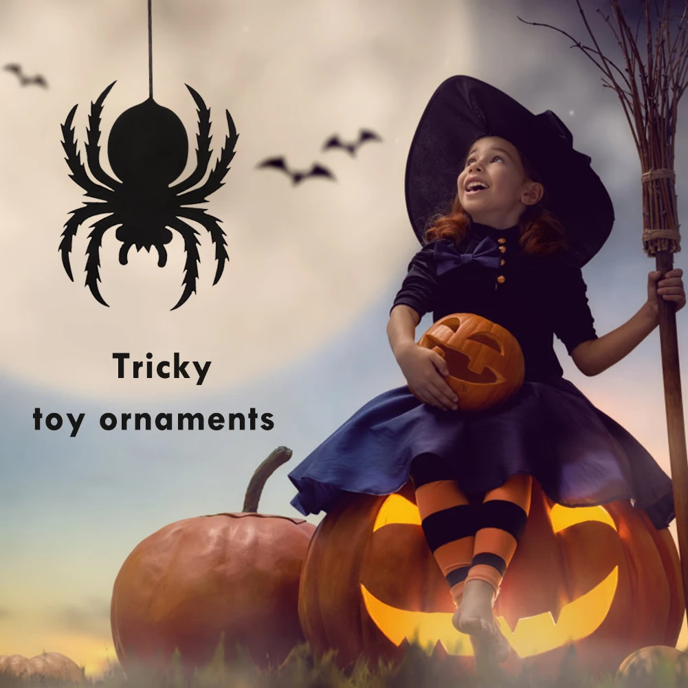 

Funny Slow Soft Kid Decompression Balls Felt Halloween Toy Ornaments Window Door Pressure Reduction Fun Creative Gifts