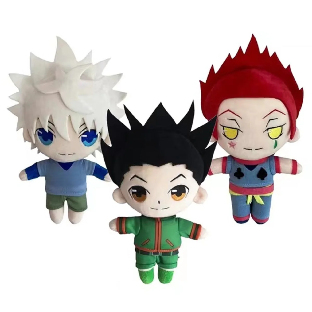 Плюшевая кукла Hunter X Hisoka Killua Zoldyck аниме Мультяшные милые мягкие игрушки
