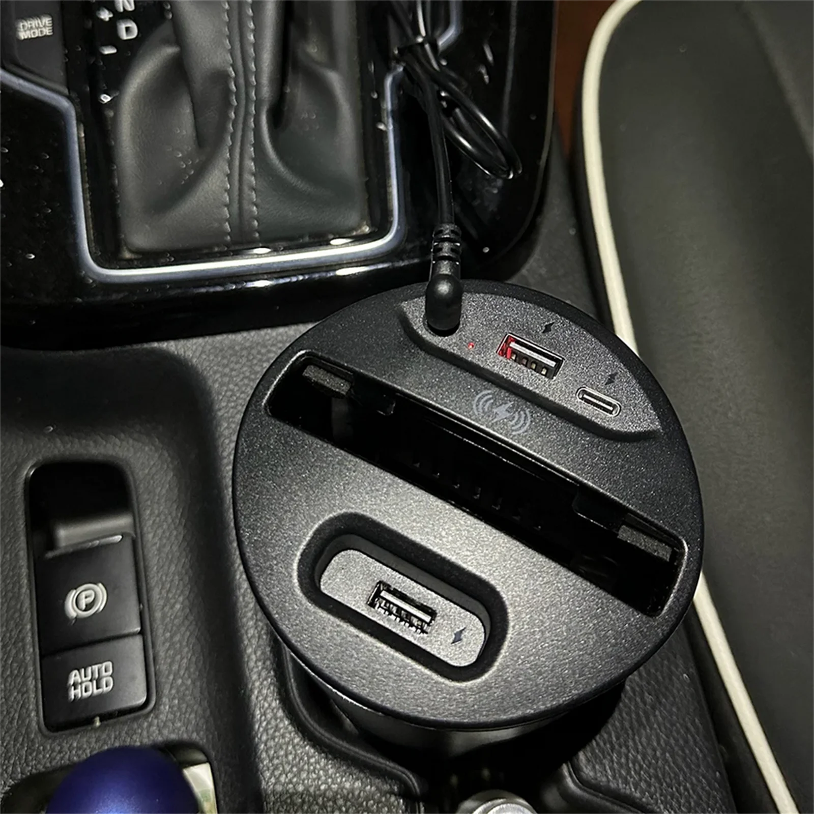 Держатель для стакана, беспроводное автомобильное зарядное устройство ...