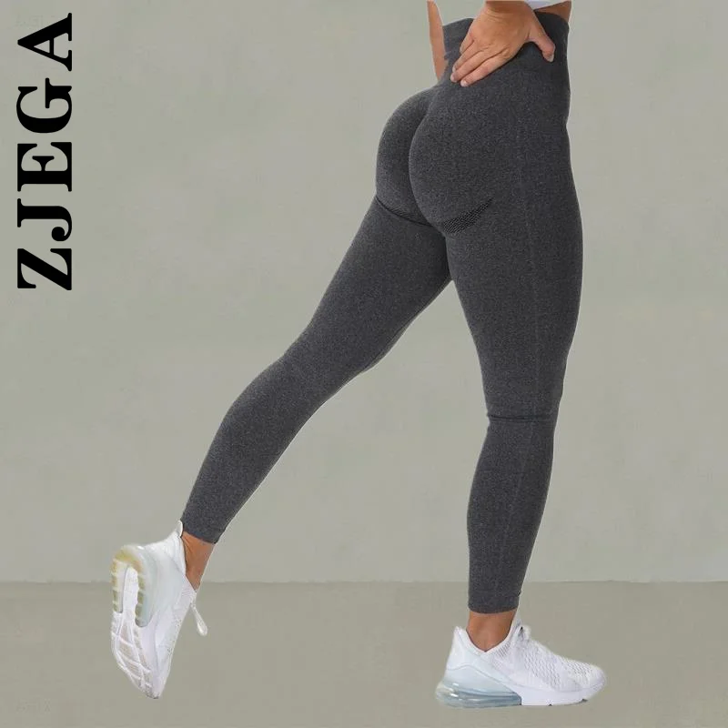 

Zjega Women Seamless Gym Yoga Pants Fitness Clothing Sporty Women Leggings Tights Women Sports Tights Sports Leggings Female