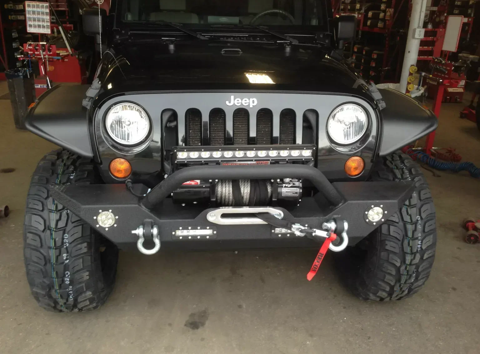 Оптовая продажа GRWA высококачественный передний бампер для аксессуаров Jeep Wrangler